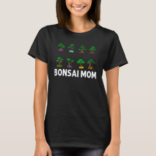 T-shirt Jardinage 4\Arbre Bonsaï Cool Pour Maman Maman Pla