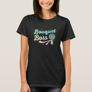 T-shirt Jardinage 4\Boquet Boss Fleurs Botaniques Jardinag