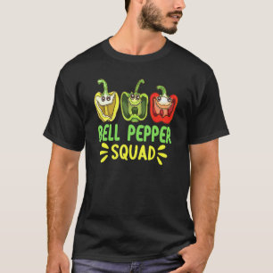 T-shirt Jardinage 4\Camaraderie Poivron Rouge Piment Rican