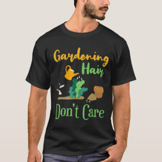 T-shirt Jardinage 4\Cheveux de jardinage Citation de che