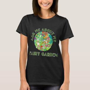 T-shirt Jardinage 4\Demandez-moi au sujet de mon jardin de