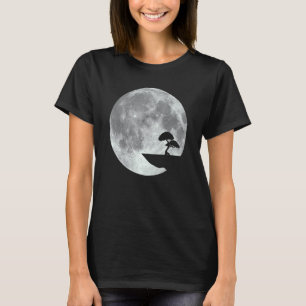 T-shirt Jardinage 4\Grand Arbre Bonsaï Lune Tenue Amour Ja