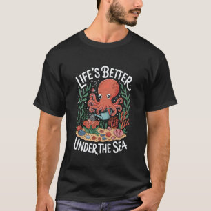 T-shirt Jardinage 4\Jardin de Poulpe Mignon Amoureux du Kr