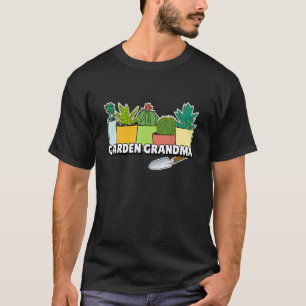 T-shirt Jardinage 4\Jardin Grand-mère Grand-mère Plantes E