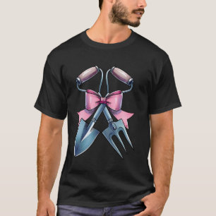 T-shirt Jardinage 4\Noeud Coquet Jardinage Jardinier Pelle