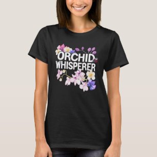 T-shirt Jardinage 4\Pot de jardin d'orchidées J'aime les o
