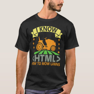 T-shirt Jardinage 4\Tondeuse à gazon Jardin de pelouse