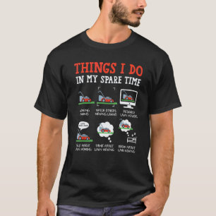 T-shirt Jardinage 4\Vêtements de tondeuse à gazon pour pay