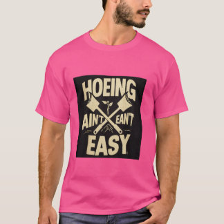 T-shirt Jardinage Chemise Femmes Hommes Jardin Hoeing Ain'