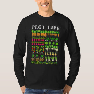 T-shirt Jardinage communautaire Allotissement jardiner Cul