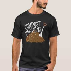 T-shirt Jardinage Compost Arrive Plante  Succulente Cactus