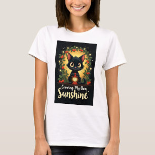 T-shirt Jardinage de cour arrière Cultiver des aliments bi