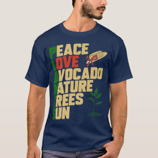 T-shirt Jardinage Plante Avocado NatureT-Shirt