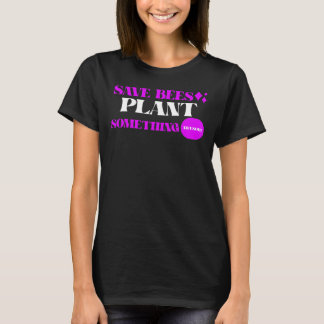 T-shirt jardinage pour abeilles