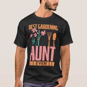 T-shirt Jardinage pour tante jardinier aménagement paysage