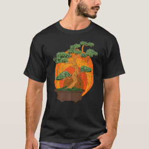 T-shirt Jardinier Bonsaï Bouddhiste Esthétique Japonaise Z