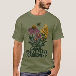 T-Shirt Jardinier de Plantes Indigènes