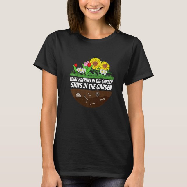 T-shirt Jardinier  Jardinage (Devant)