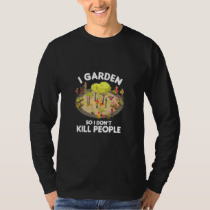 T-shirt Jardinier Jardinage Botaniste I Jardin Donc je ne