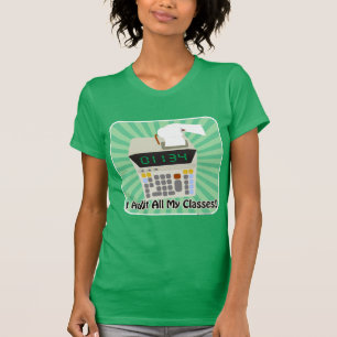 T-shirt J'Audit Mes Cours De Collège Drôle Slogan