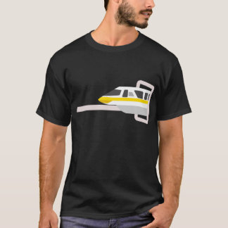 T-shirt Jaune de monorail