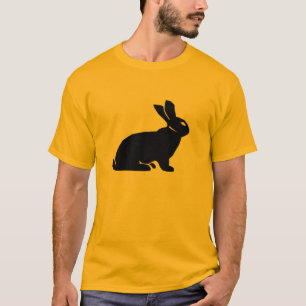 T-shirt Jaune / Lapin Orange