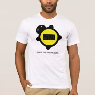 T-shirt Jaune/noir