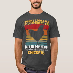 T-shirt J'Aurais L'Air De Vous Écouter, Mais Dans Mon H