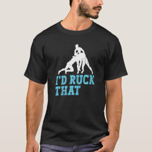 T-shirt J'Aurais Ruck Ce Jeu Pour Un Ventilateur De Rugby