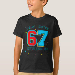 T-shirt J'avais 6 ans maintenant j'ai 7 ans Anniversaire,
