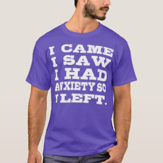 T-shirt J'avais anxiété Strong and Fighter Gift