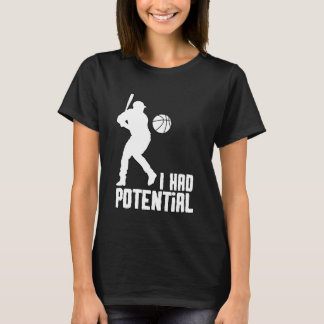 T-shirt J'avais du potentiel - JADP01