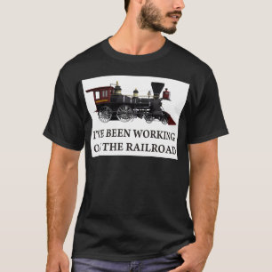T-shirt J'avais travaillé au chemin de fer