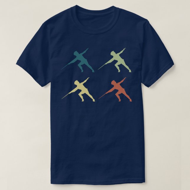T-shirt Javelin Retro 1 (Design devant)
