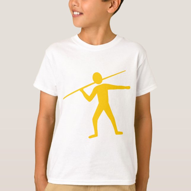 T-shirt Javelin Trower - Ambre (Devant)