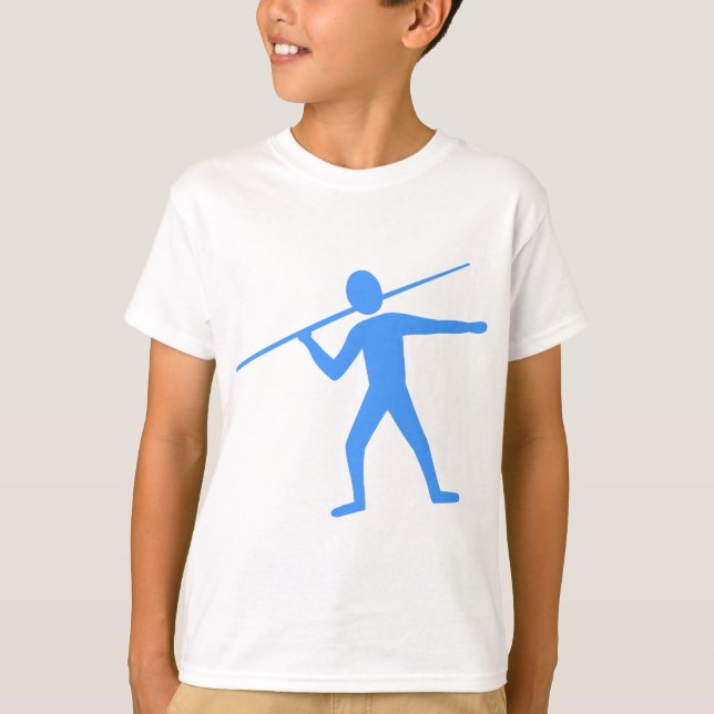 T-shirt Javelin Trower - Bleu bébé (Devant)