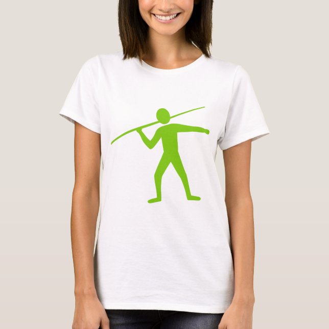 T-shirt Javelin Trower - Martian Green (Devant)