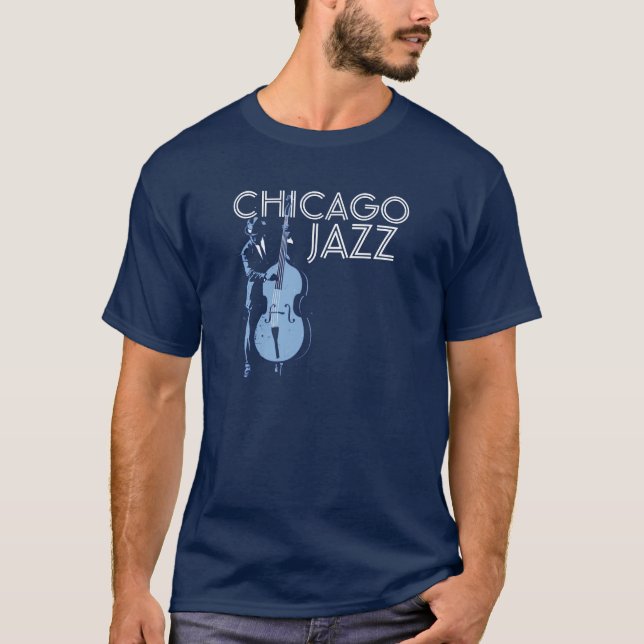 T-shirt Jazz de Chicago (Devant)