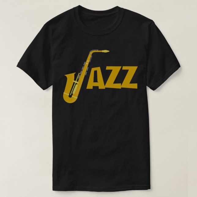 T-shirt JAZZ DESIGN par ika (Design devant)