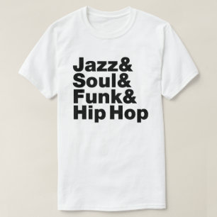 T-shirt Jazz et âme et trouille et hip hop