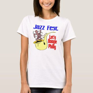 T-shirt Jazz Fest Boogie Philly