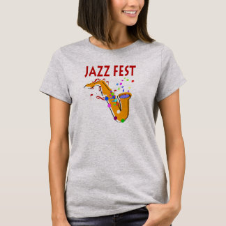 T-shirt Jazz Fest SAX