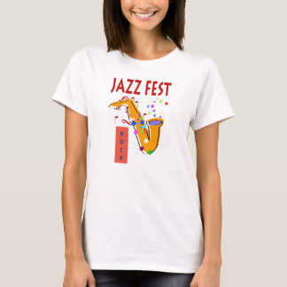 T-shirt Jazz Fest SAX