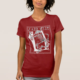 T-shirt Jazz Fest Skeleton 2011