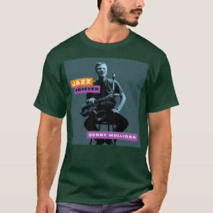 T-shirt Jazz Forever Gerry Mulligan