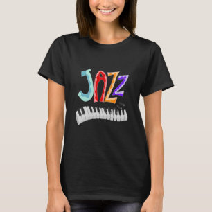 T-shirt Jazz Lettering