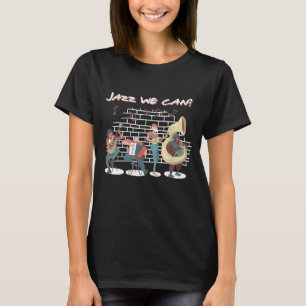 T-shirt Jazz Music Band Musicien Ja
