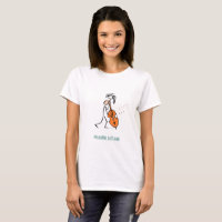 Jazz musicien Double basse Contrabass Player
