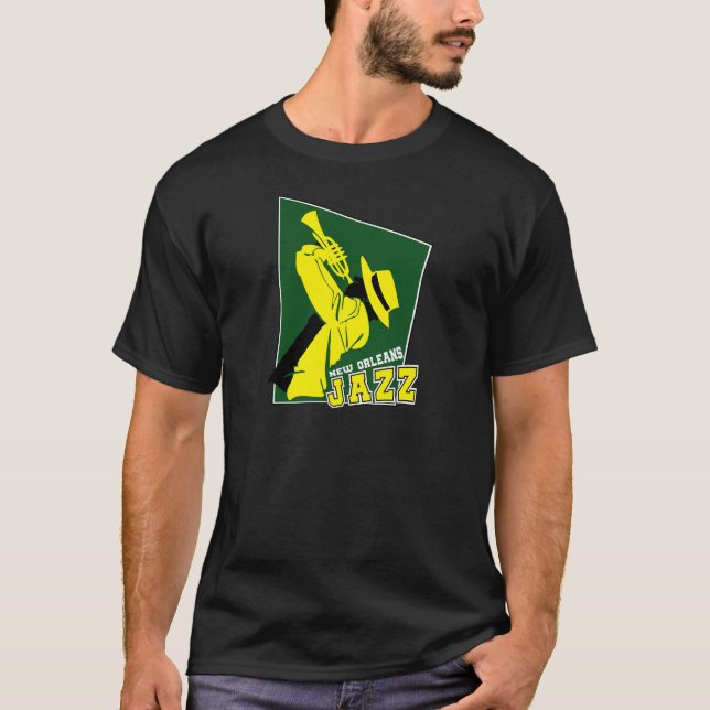 T-shirt jazz new orleans (Devant)