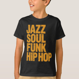 T-shirt Jazz Soul Funk Hip-hop – Culture Musicale